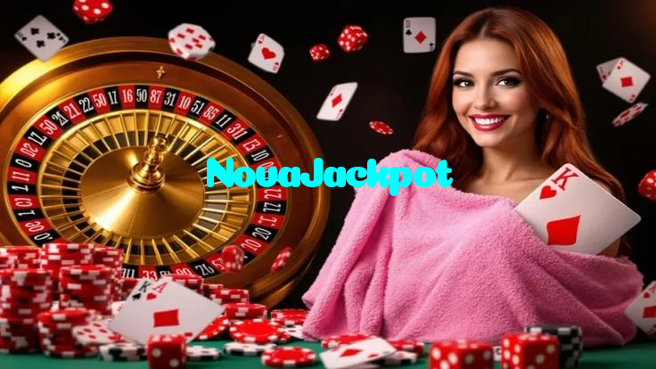 NovaJackpot casino presented on mobile device in Pakistan with slots and live games